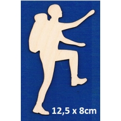 SKLEJKA #3mm Wspinacz 12,5x8cm / wspinaczka górska / 2202 / góry